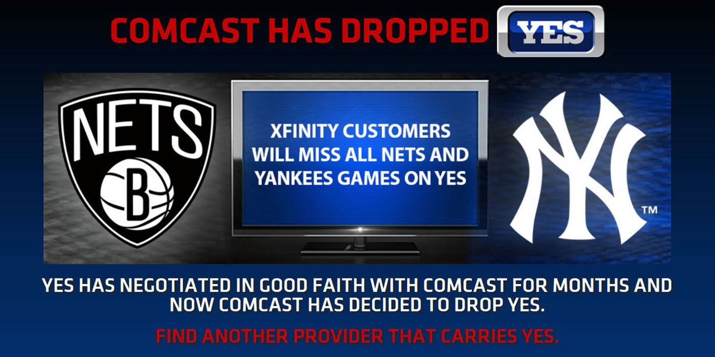 Comcast Drops YES