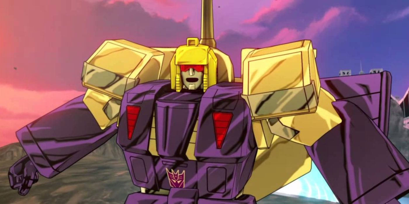 Blitzwing dos quadrinhos Transformers
