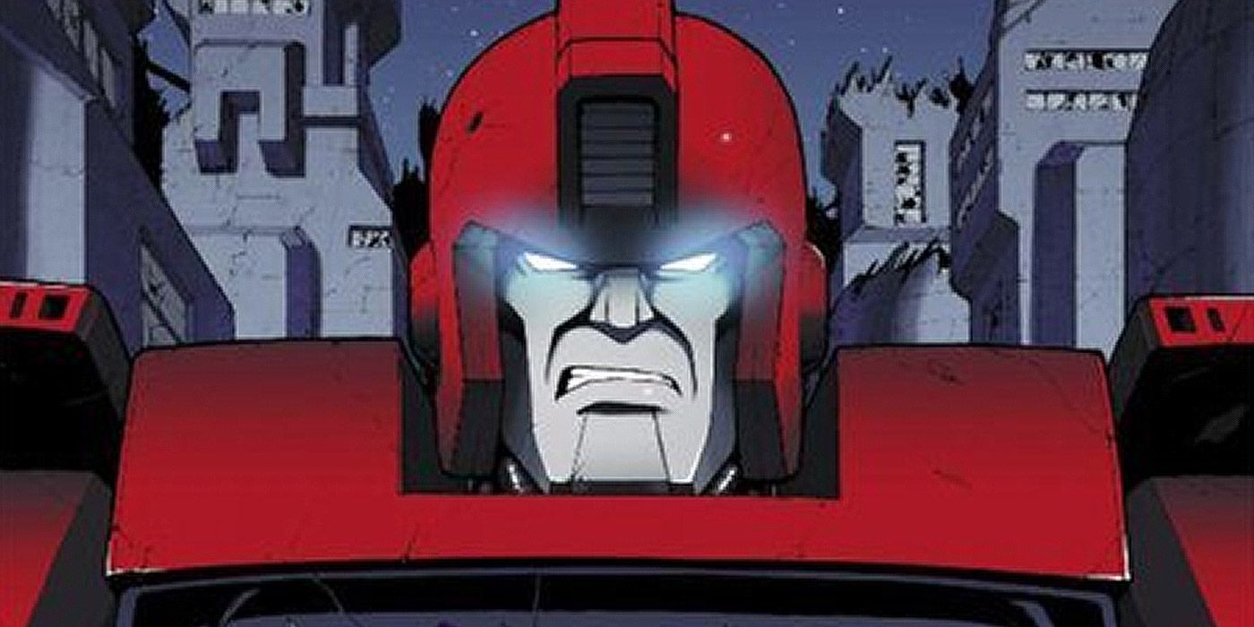 Ironhide dos quadrinhos Transformers IDW