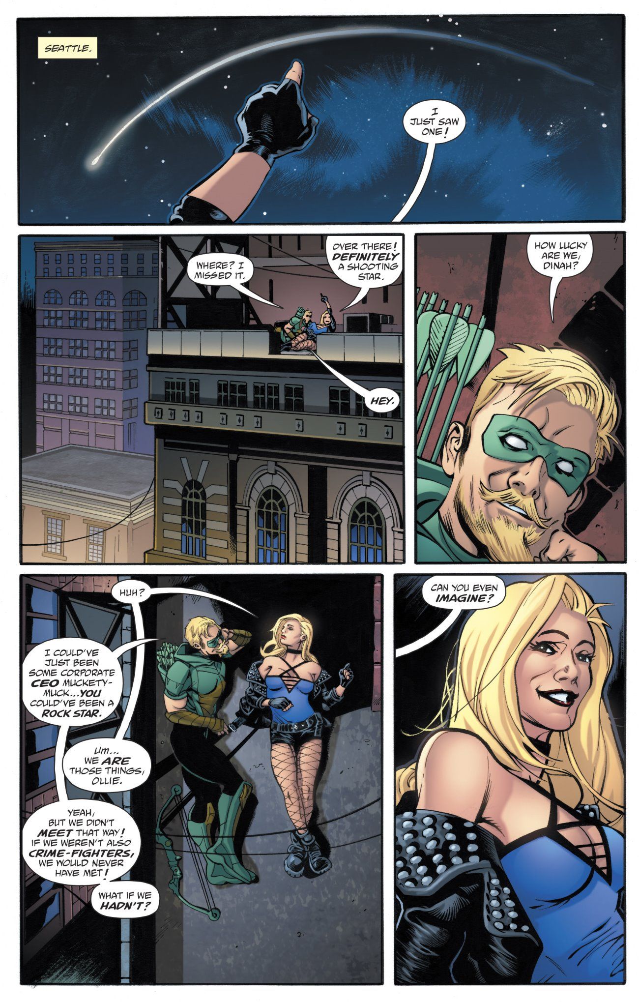 DC Crimes of Passion Green Arrow Canary Preview 1
