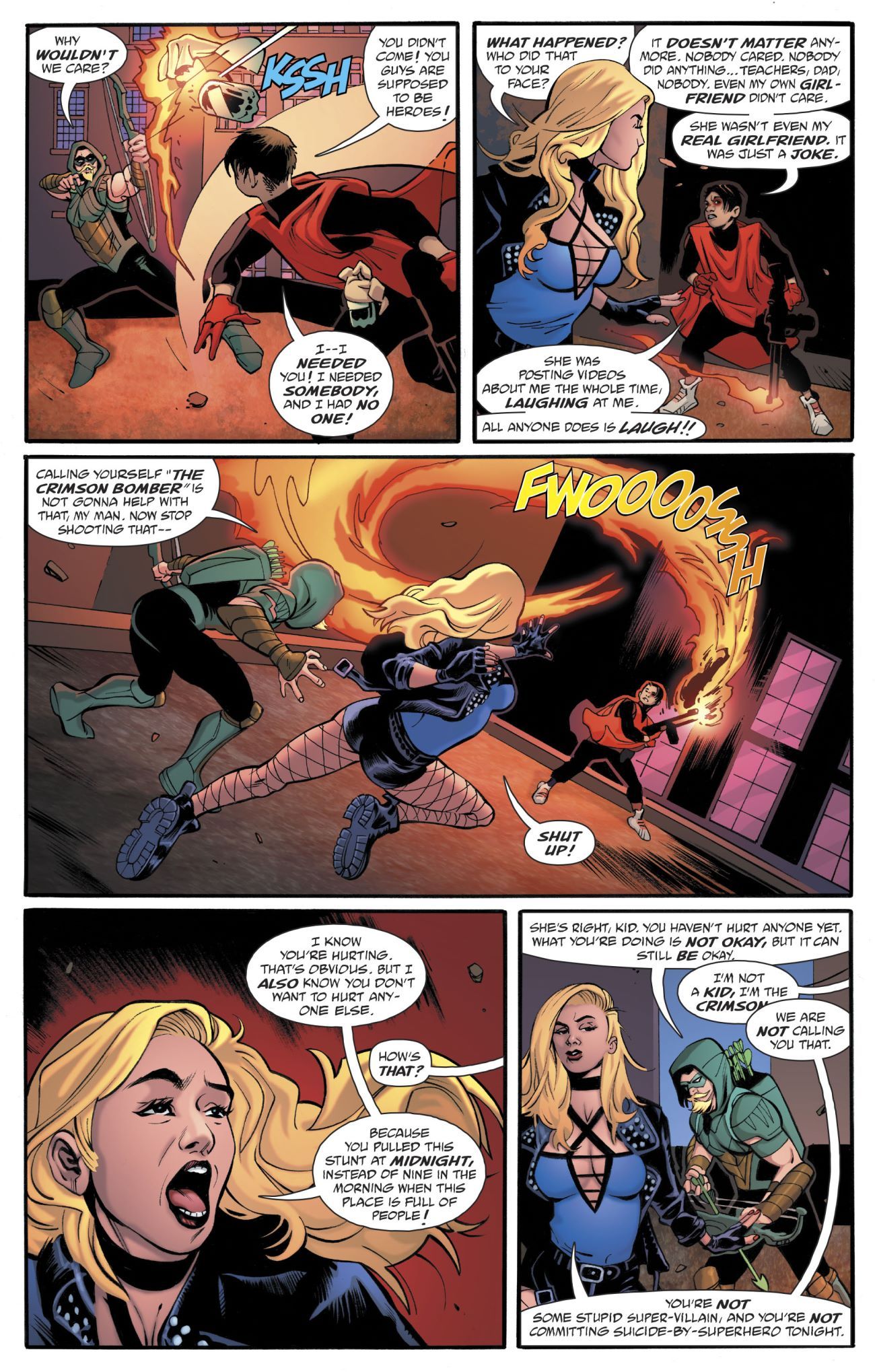 DC Crimes of Passion Green Arrow Canary Preview 4
