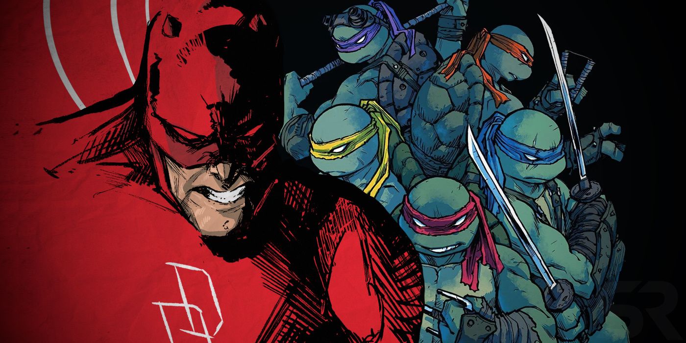 Daredevil and Ninja Turtles Comic Origin