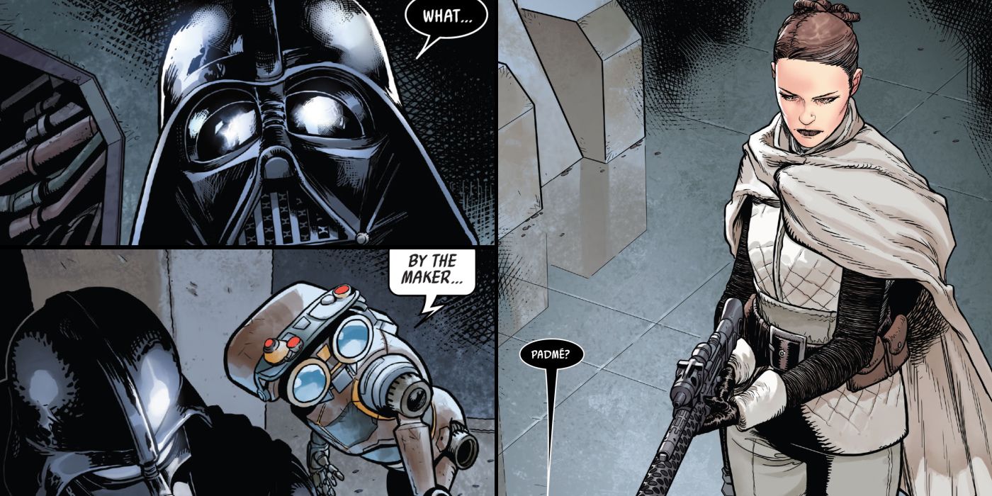 Darth Vader Comic Padme is Alive