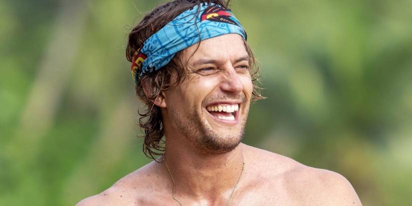 David Genat smiling from Australian Survivor