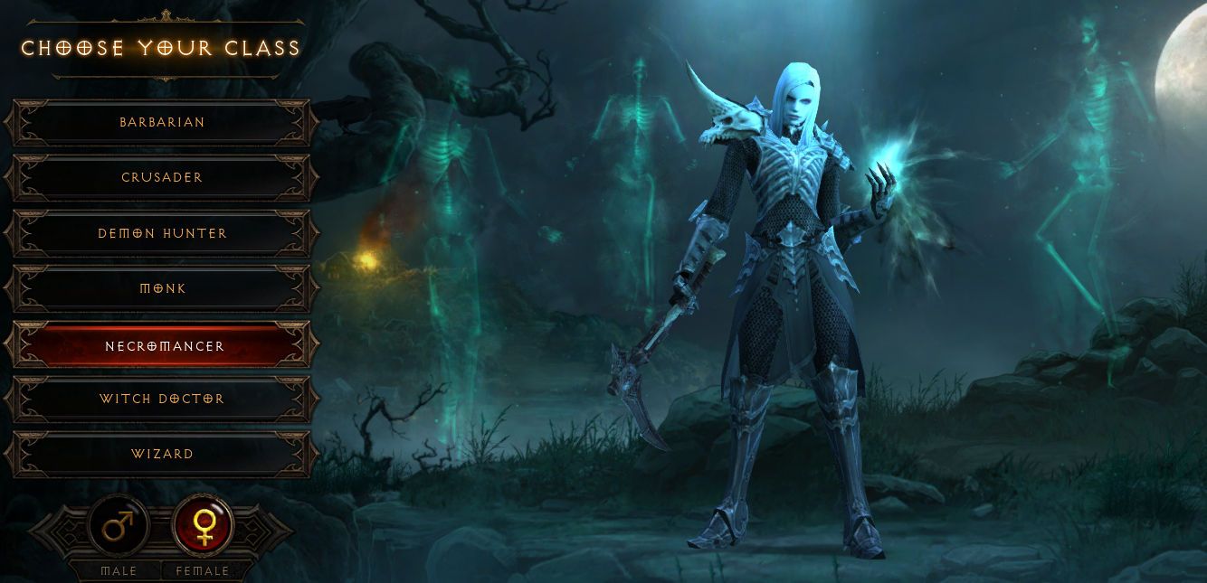 Diablo 3 Necromancer Female