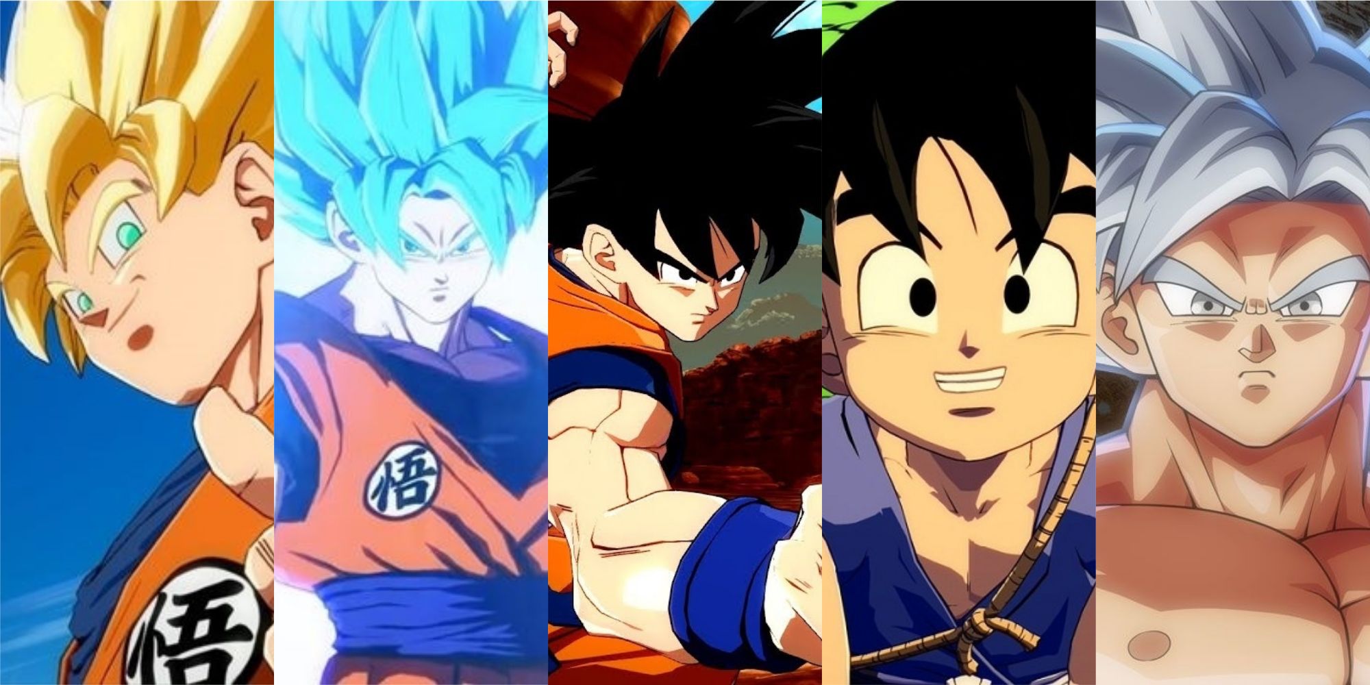Dragon Ball FighterZ Every Version Of Goku In The Game