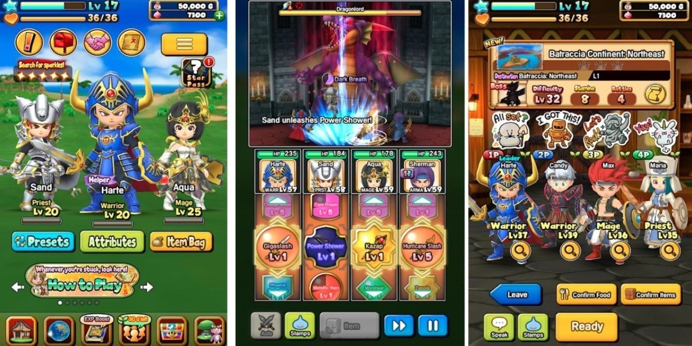 Dragon Quest of the Stars Screens