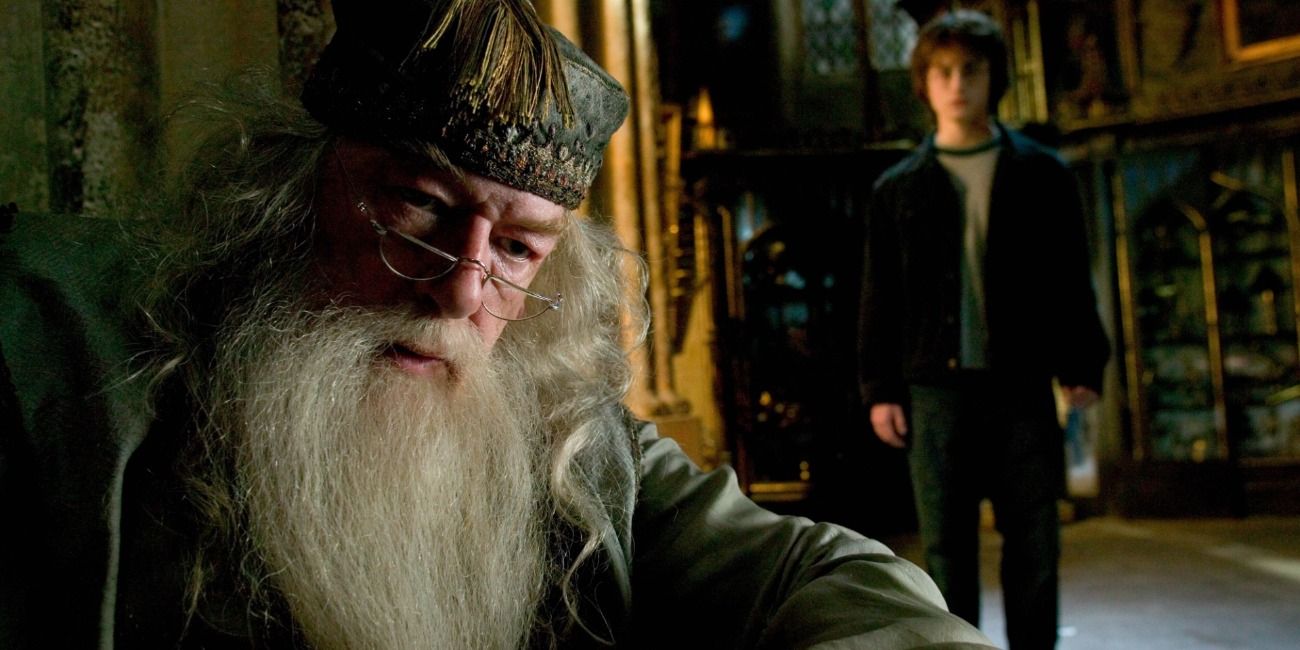 Dumbledore Ignoring Harry in Harry Potter