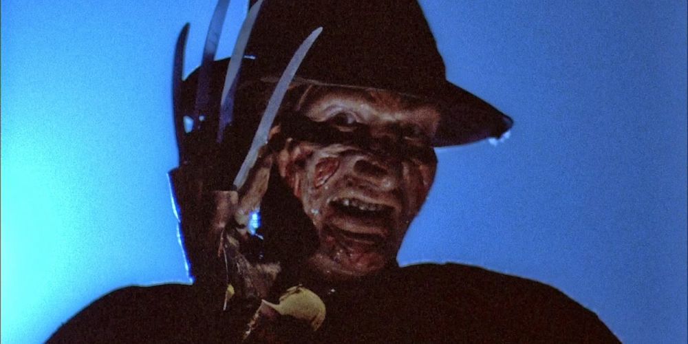 Close up of Freddie Kruger in Nightmare On Elm Street