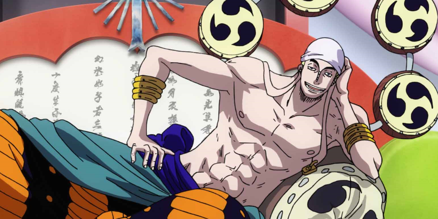 Enel from the One Piece anime.