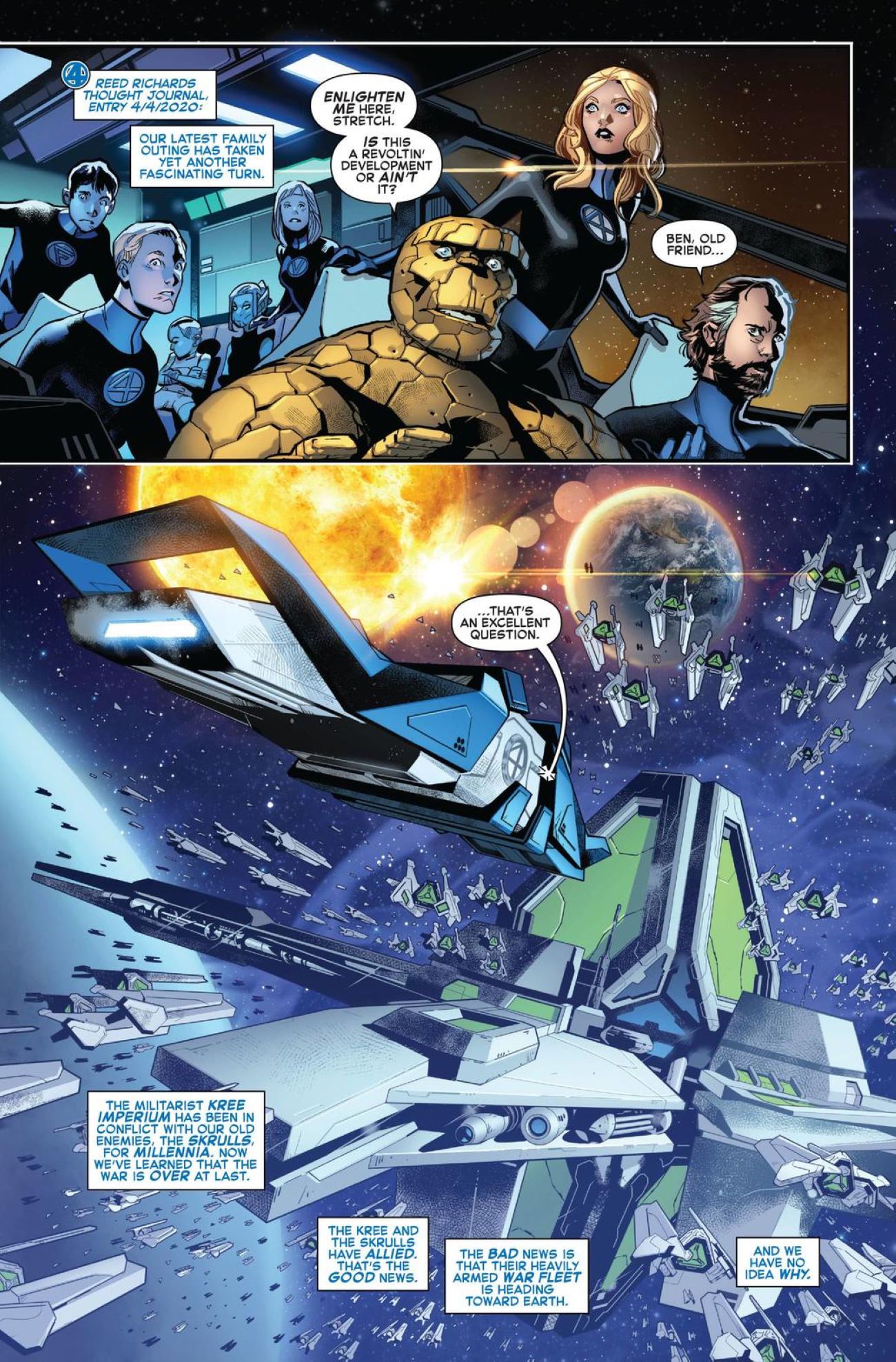 Fantastic Four Empyre Comic Preview