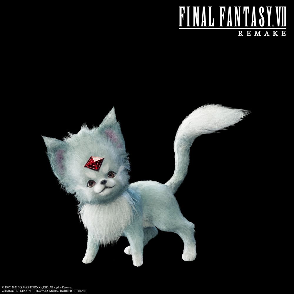 Final Fantasy VII Remake Character Artwork Carbuncle