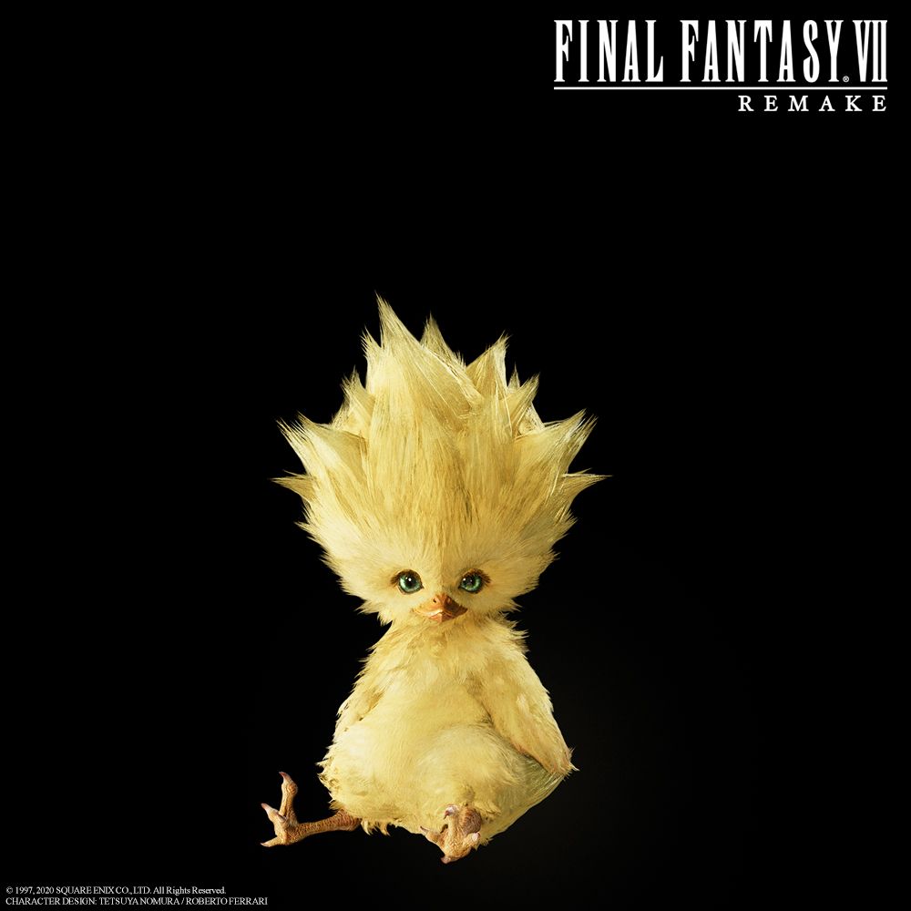 Final Fantasy VII Remake Character Artwork Chocobo Chick
