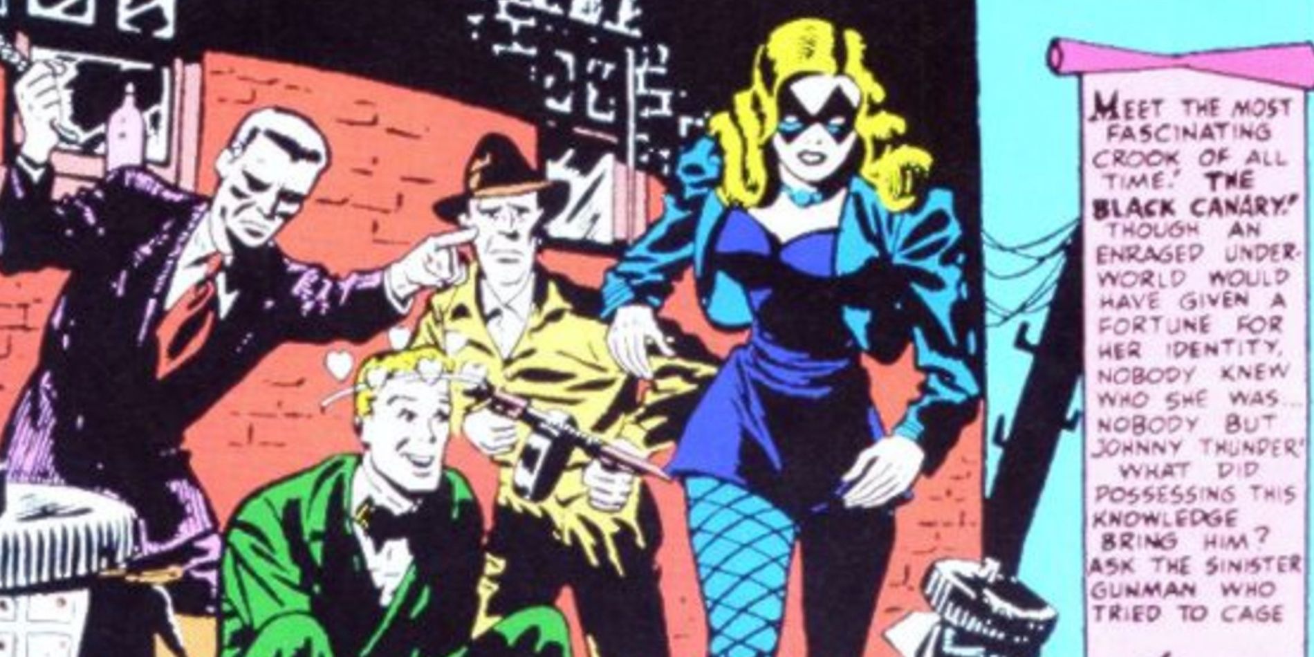 First Appearance Of Black Canary In Flash Comics 1947