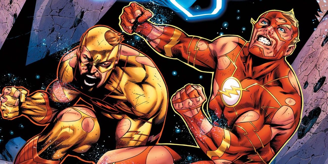 Flash and Reverse Team Up DC Comic