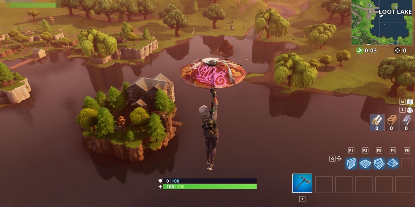 Fortnite Gliding Into Battle Island