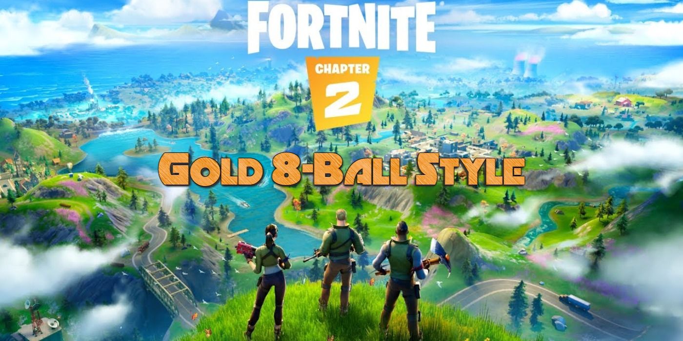 Fortnite Season 2 Gold 8 Ball Style
