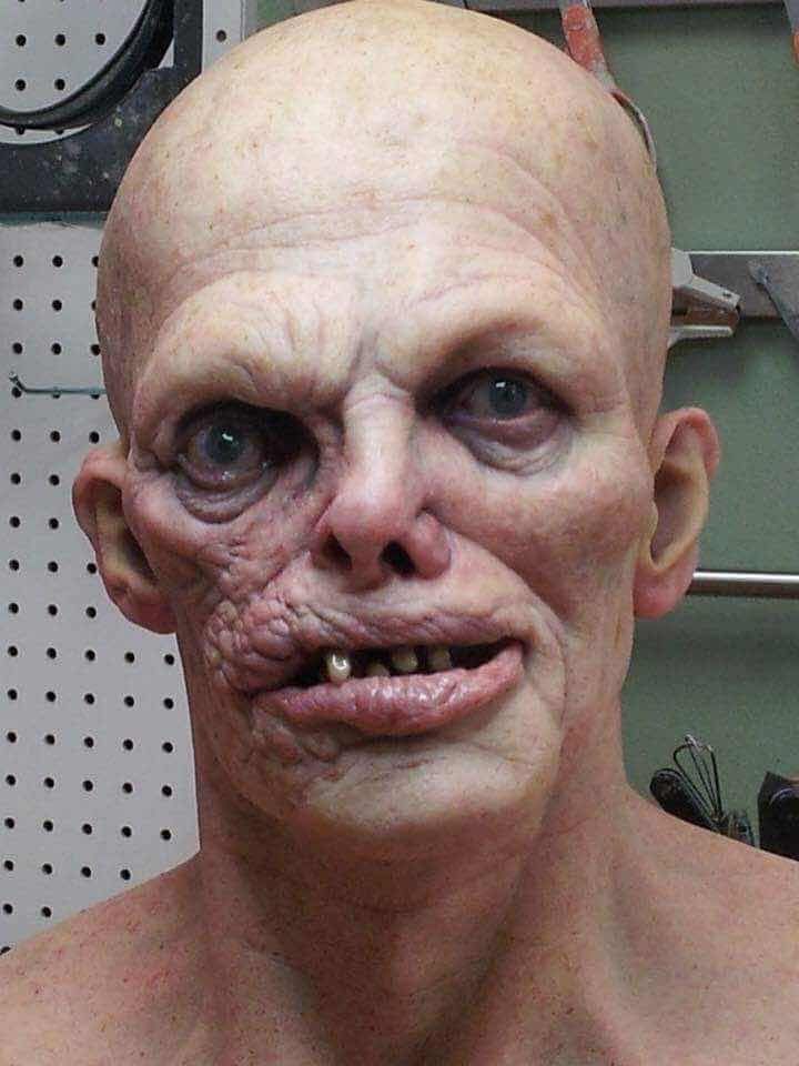 Friday the 13th Unused Jason Concept - Unmasked Close-Up