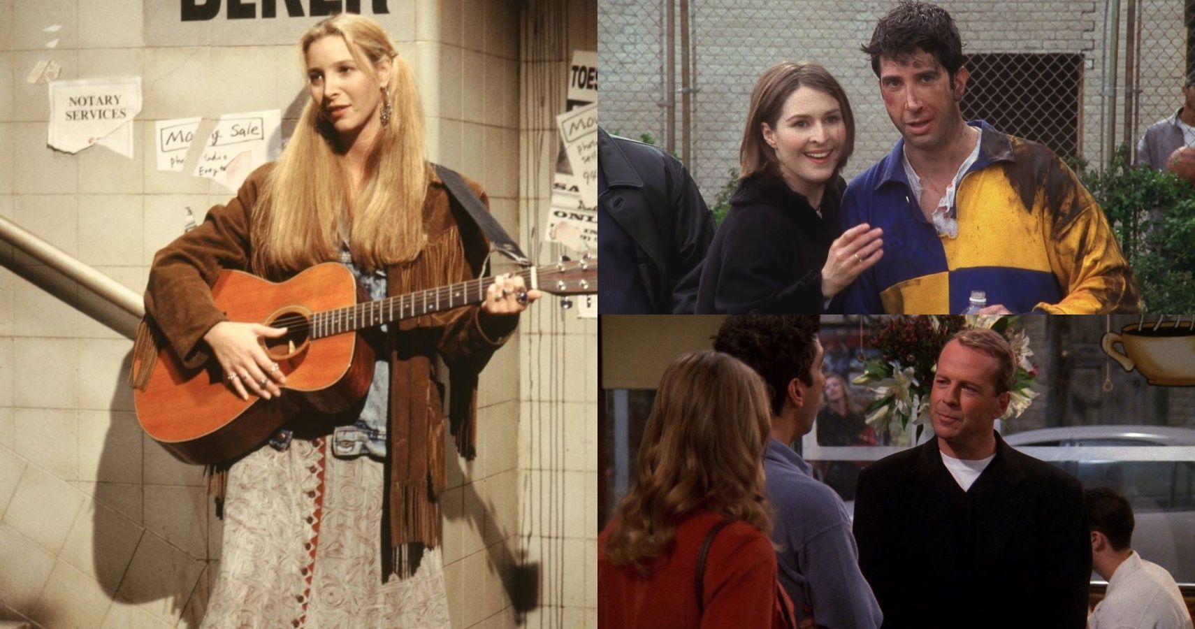 Friends Phoebe Buffay Ross Emily Bruce Willis (1)