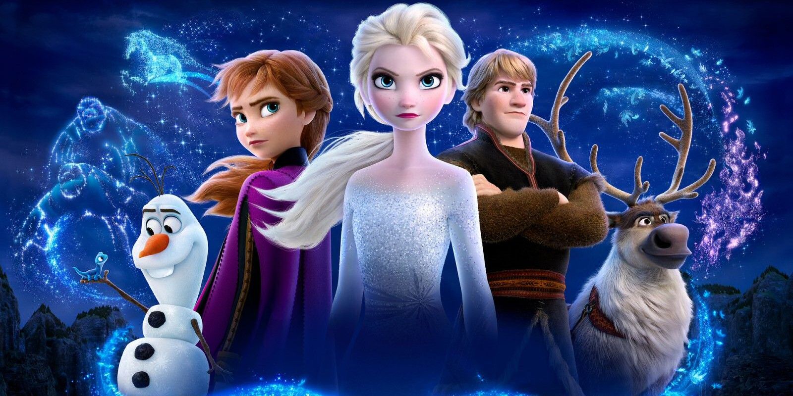 Frozen 2 Characters Banner
