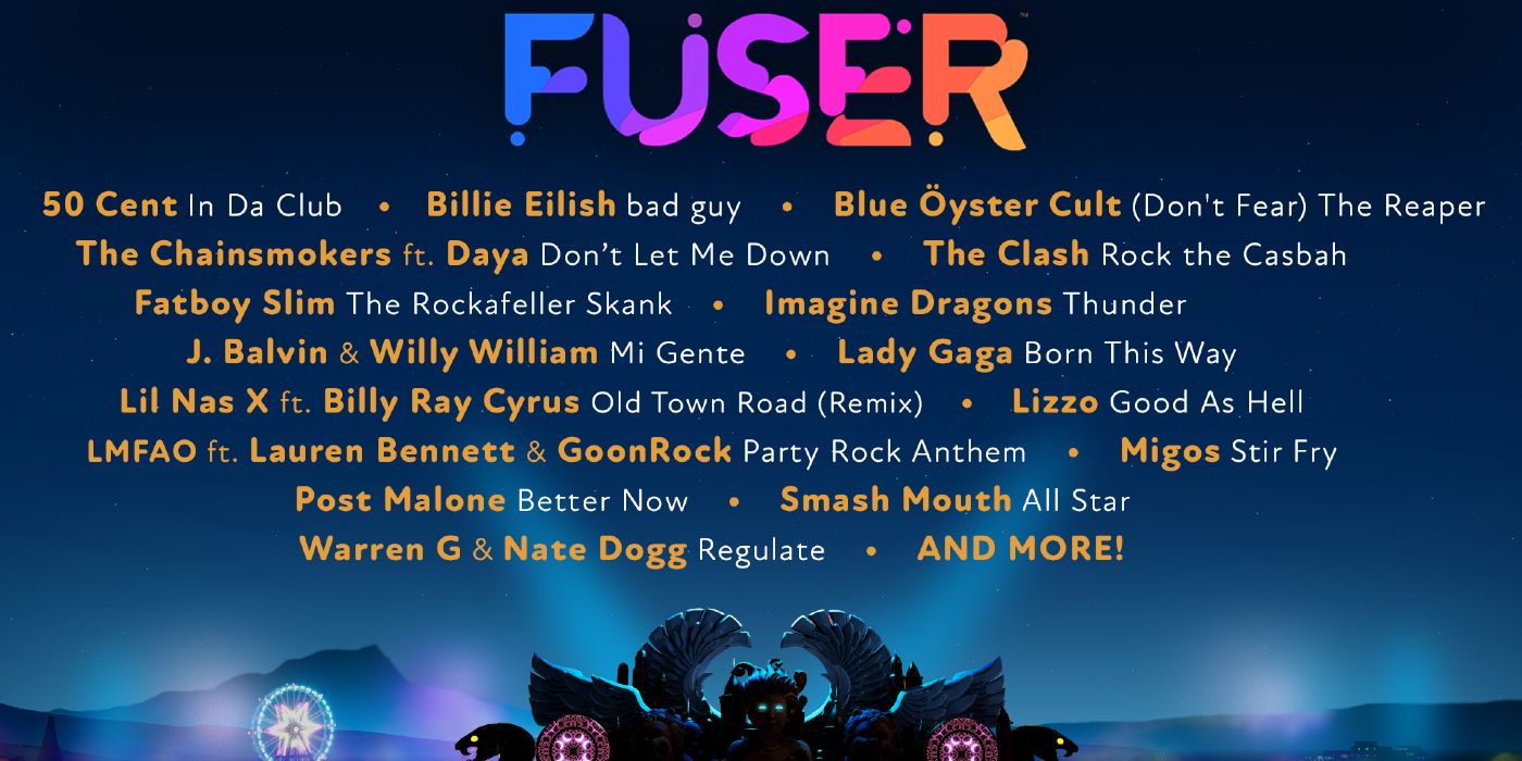 Fuser Setlist Reveal