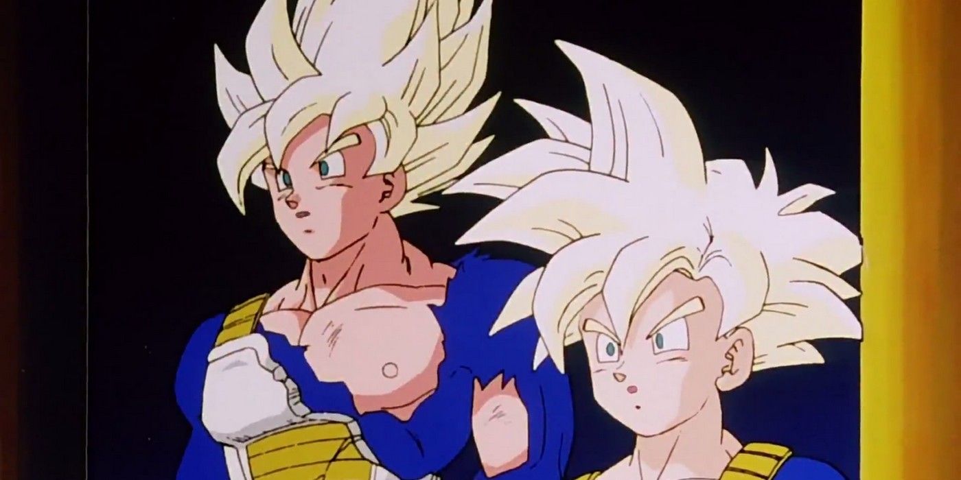 Goku e Gohan em Dragon Ball Z