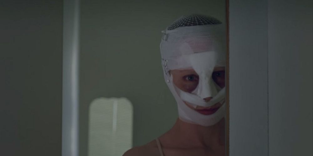 Goodnight Mommy mother in bandages