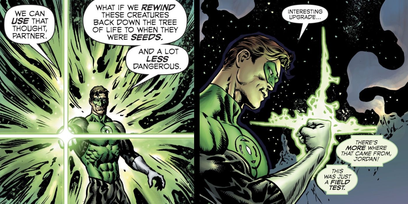 Green Lantern DC Comic New Ring Powers