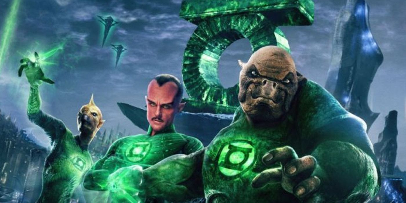 Green Lantern Movie Sinestro Kilowog Tomar-Re