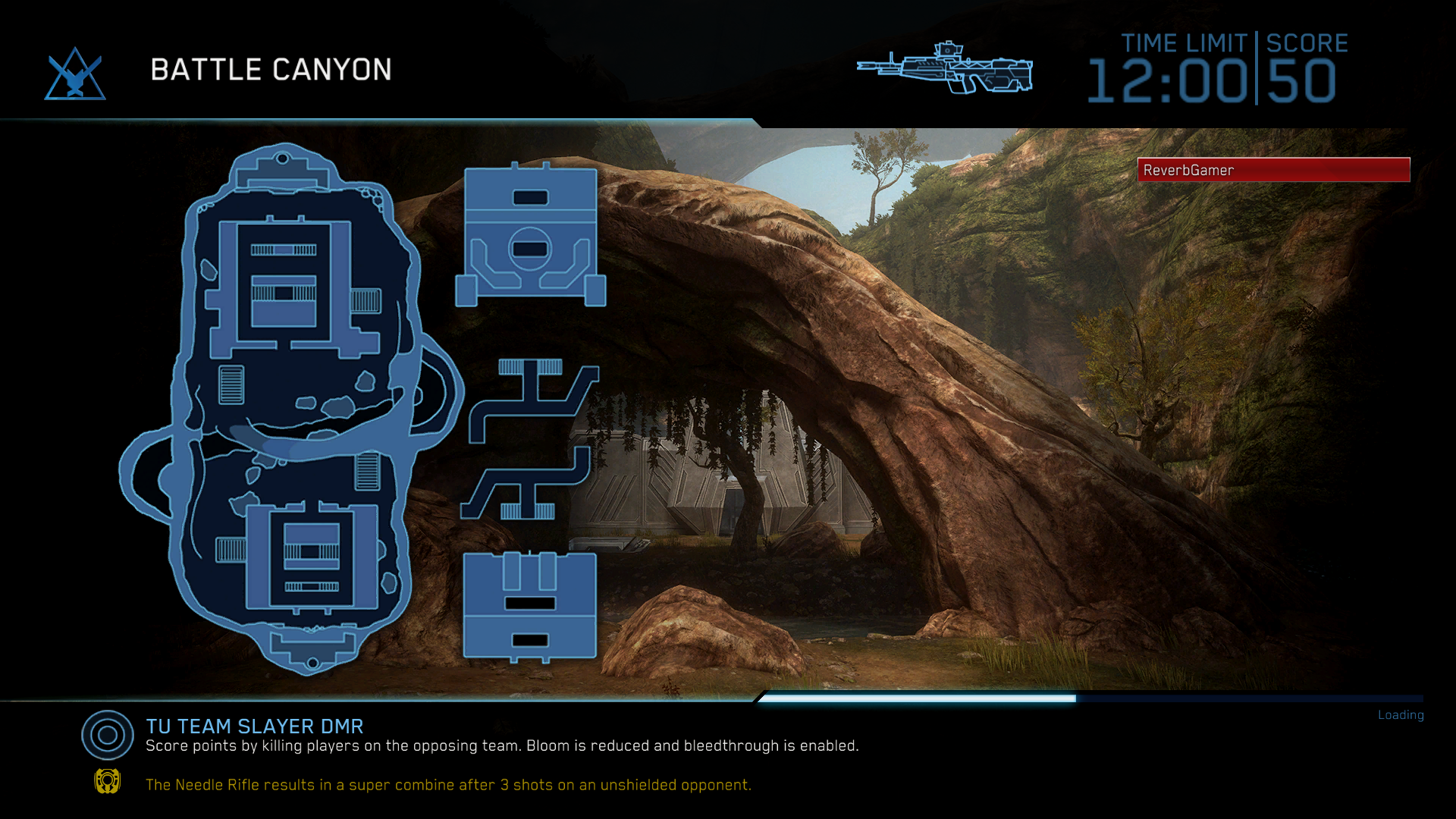 Halo Reach Map Battle Canyon