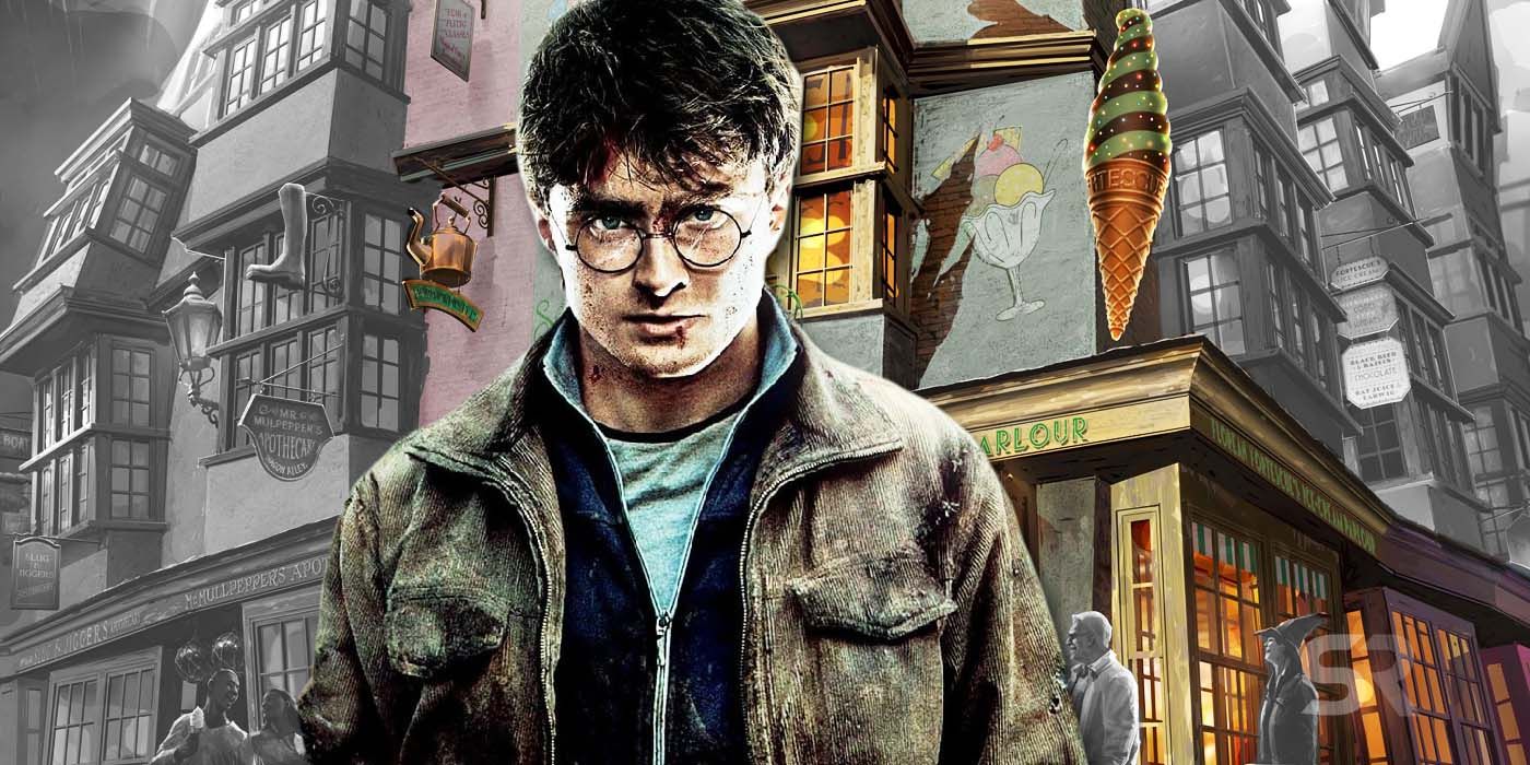 Harry Potter original Deathly Hallows Plan Florean Fortescue