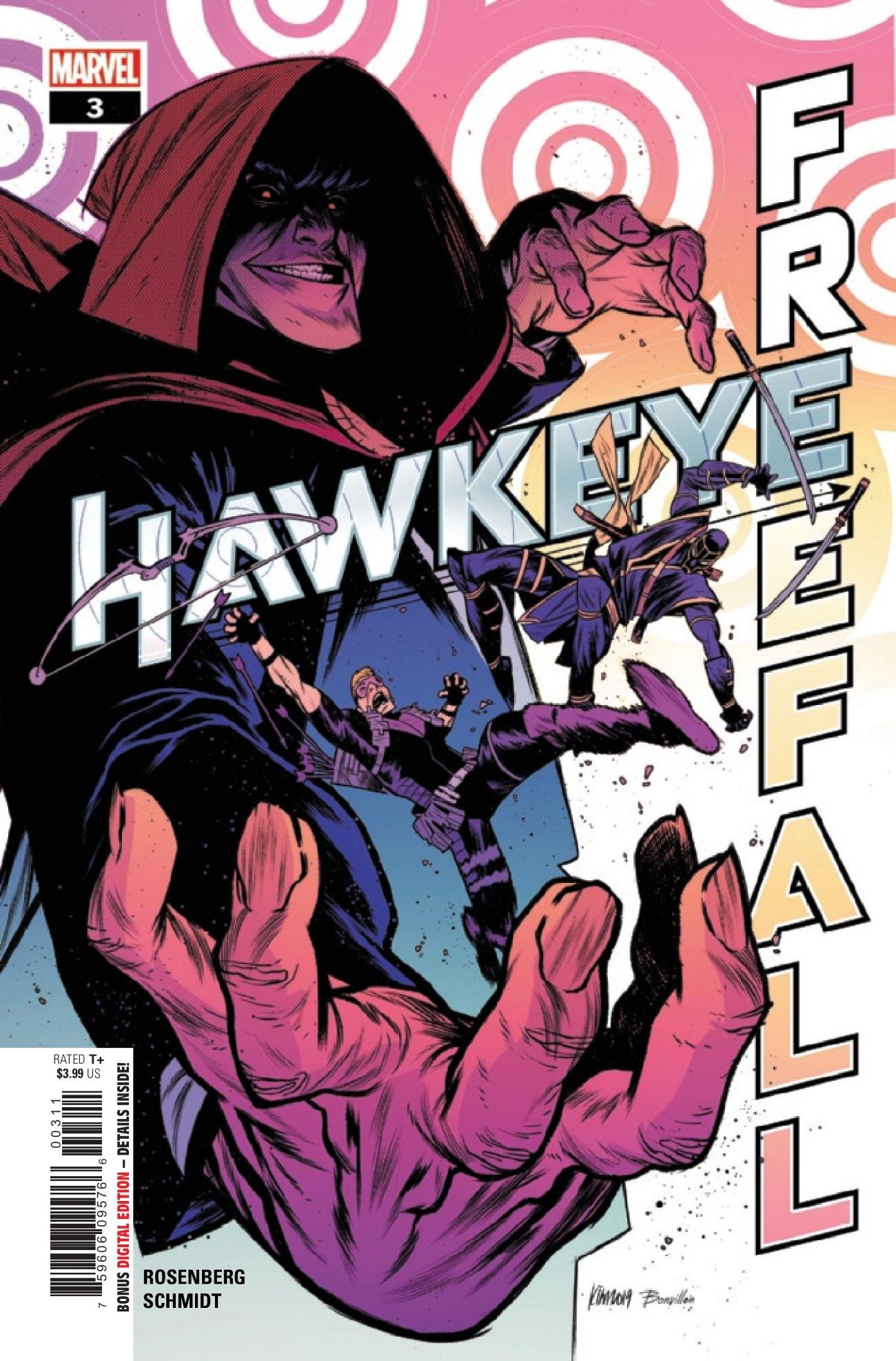 Hawkeye Freefall 3 Comic Cover
