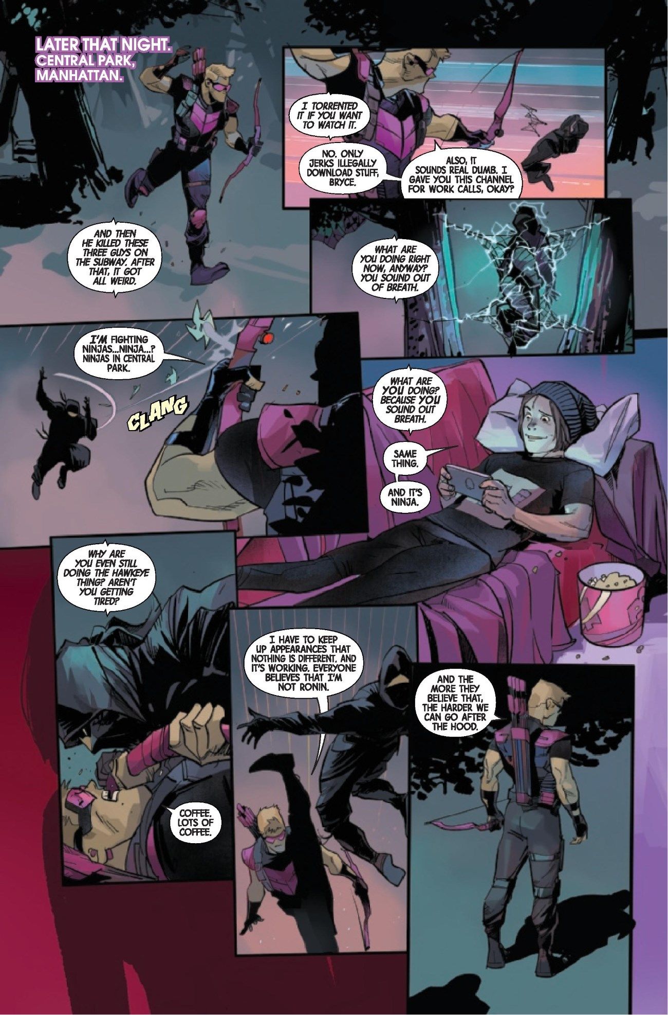 Hawkeye Freefall 3 Comic Preview 1