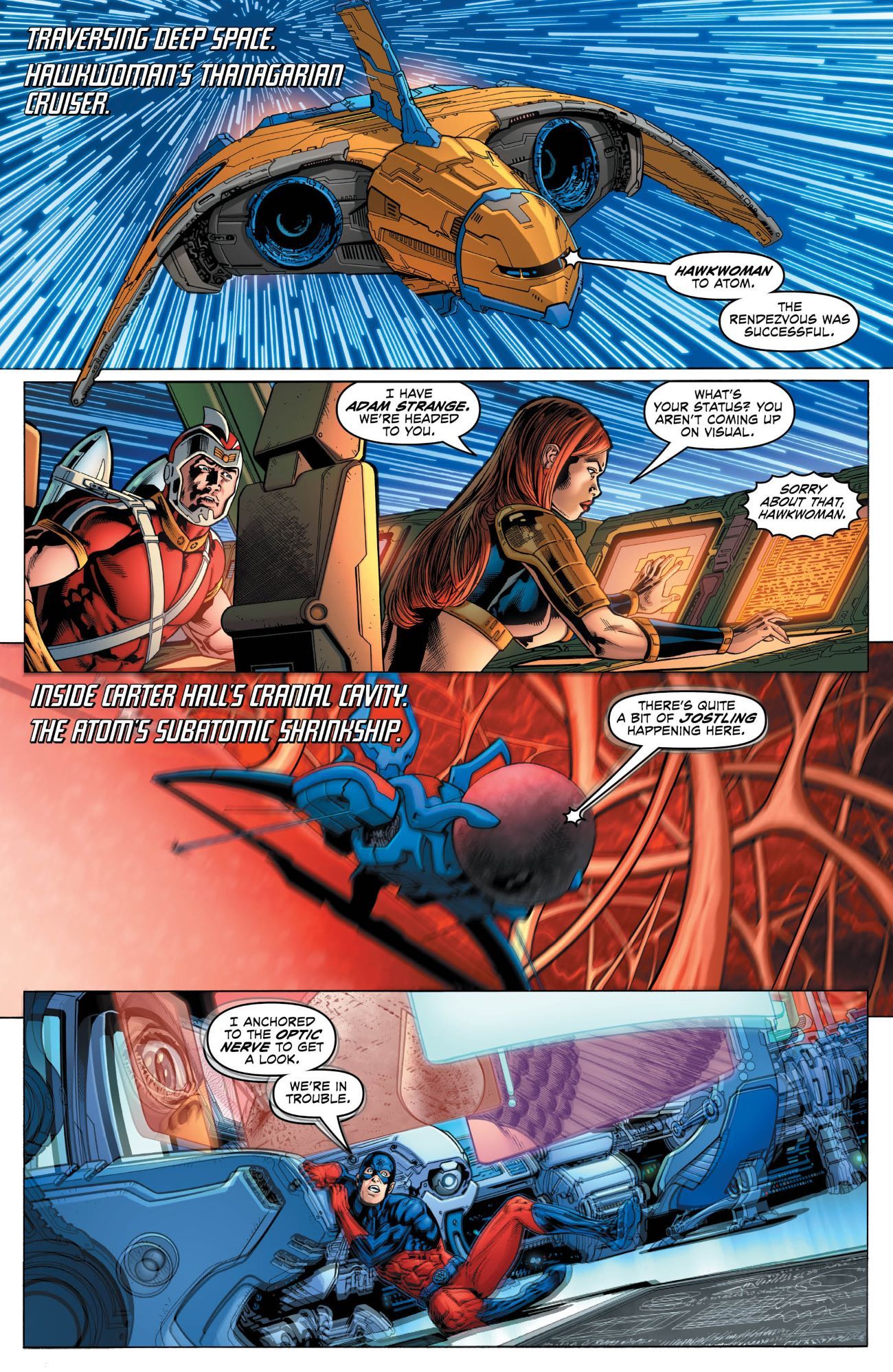 Hawkman 21 Comic Preview 2