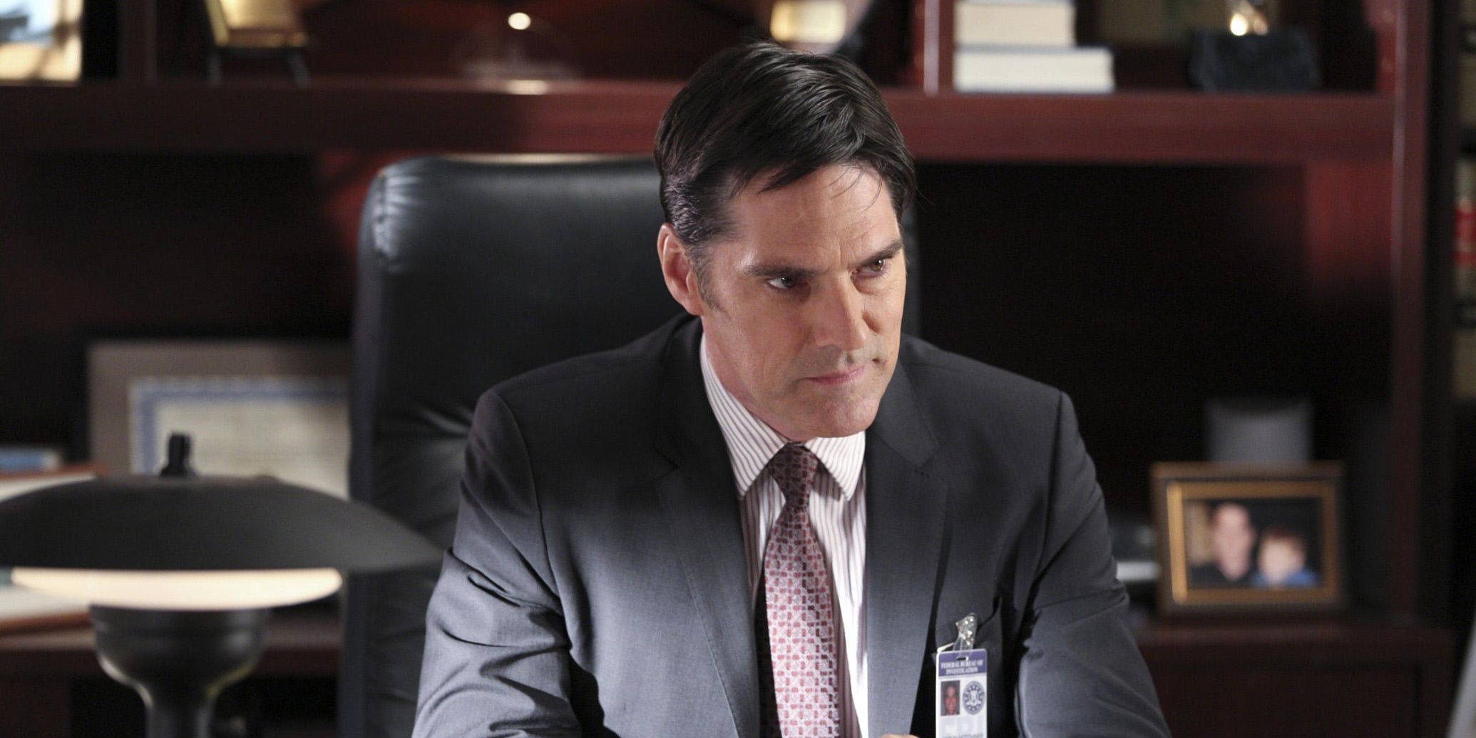 Hotch in his office