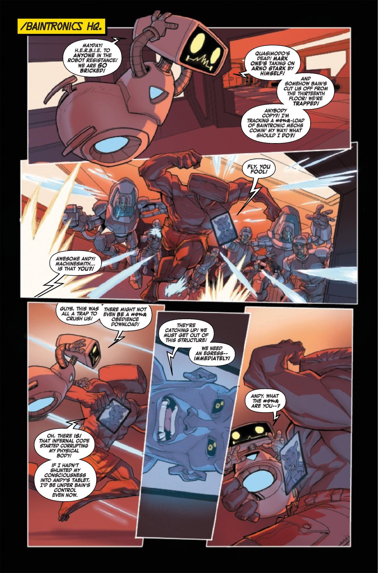 Iron Man 2020 Comic 3 Preview 1
