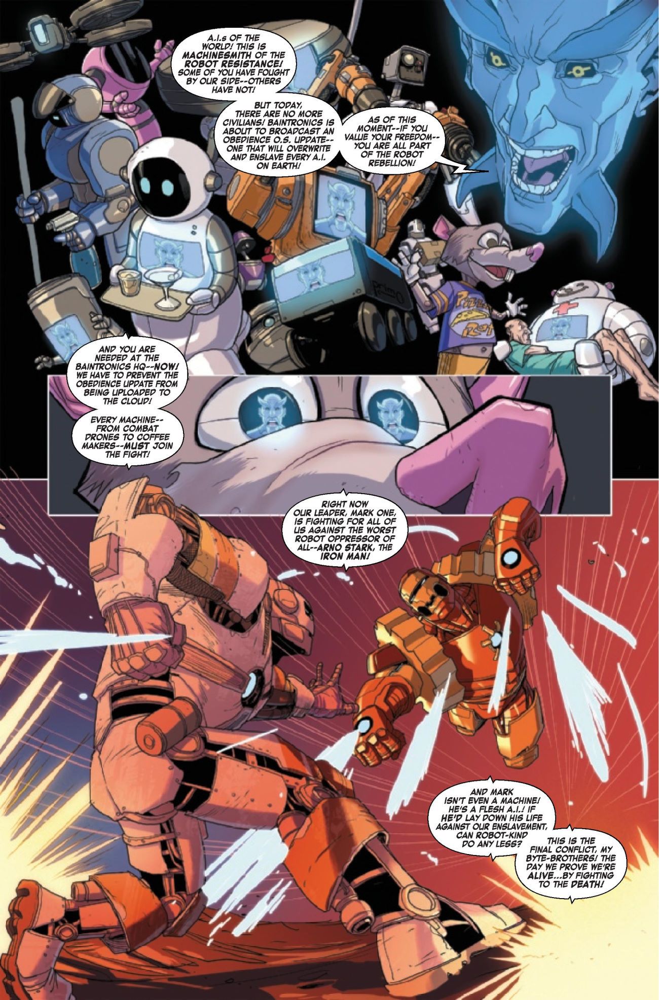 Iron Man 2020 Comic 3 Preview 3