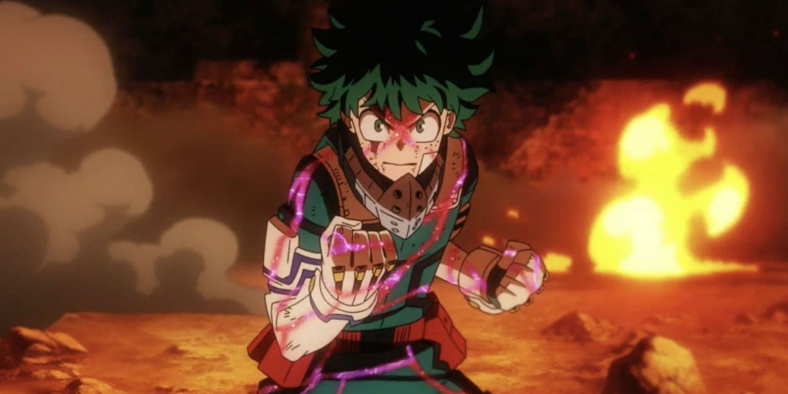 Izuku em My Hero Academia Heroes Rising