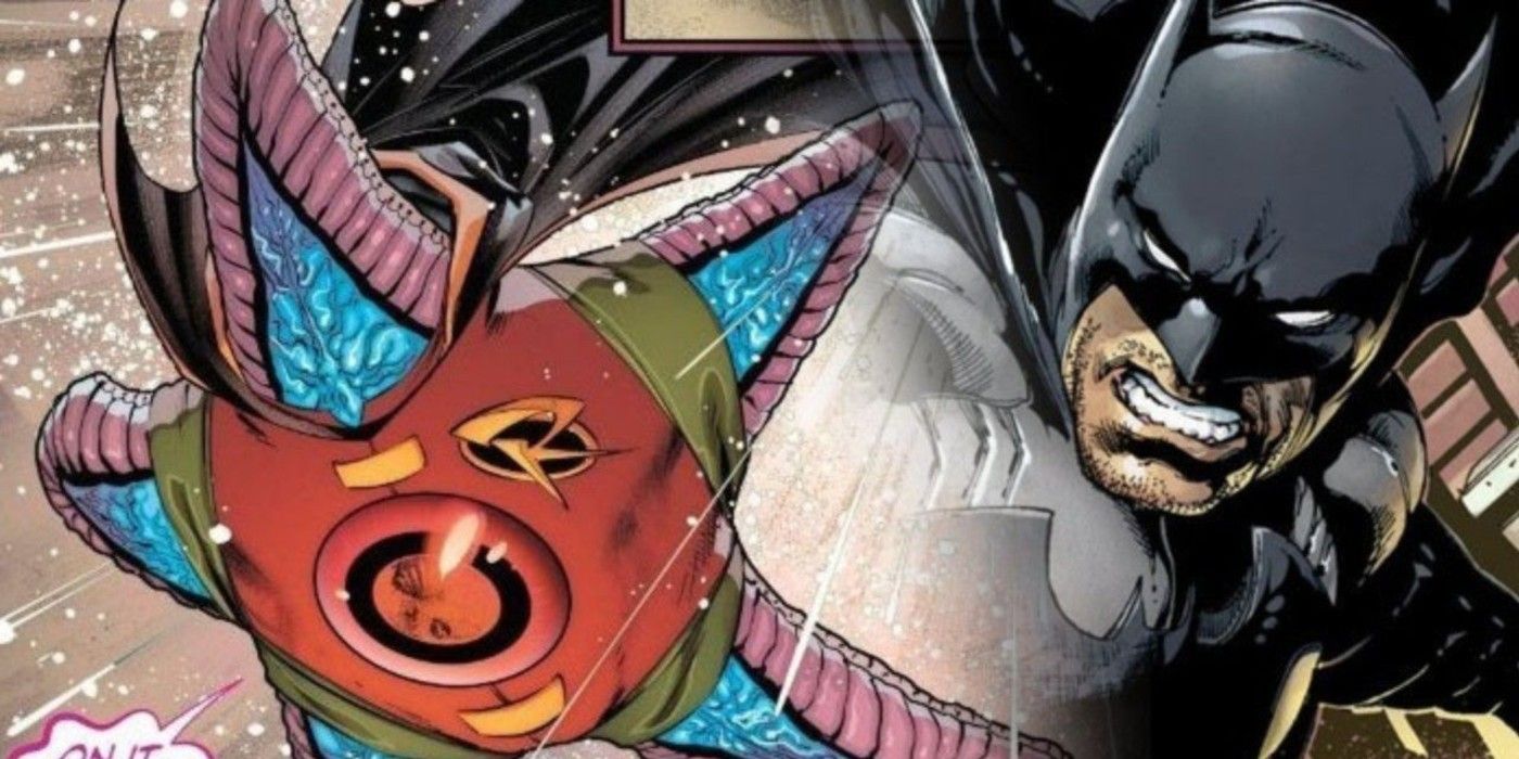 Batman and Jarro in a Robin Costume
