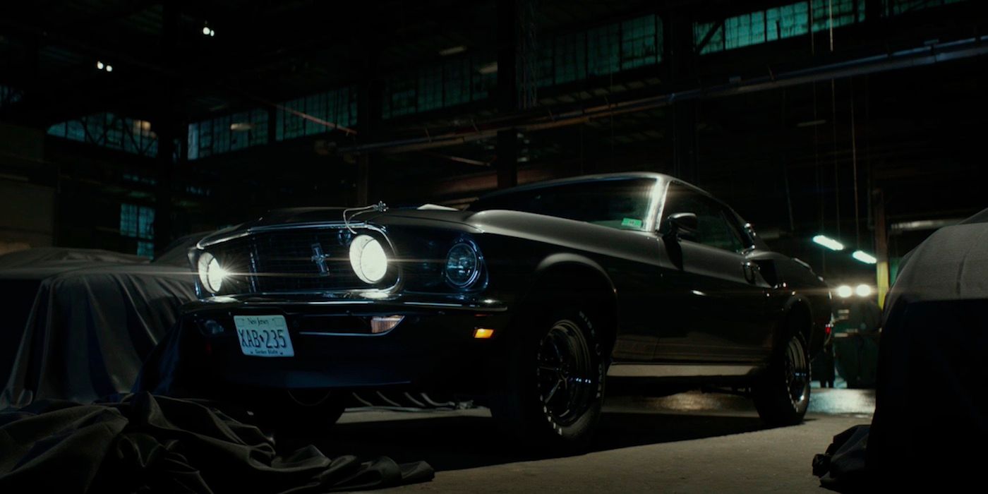 John Wick drives a Mustang in John Wick