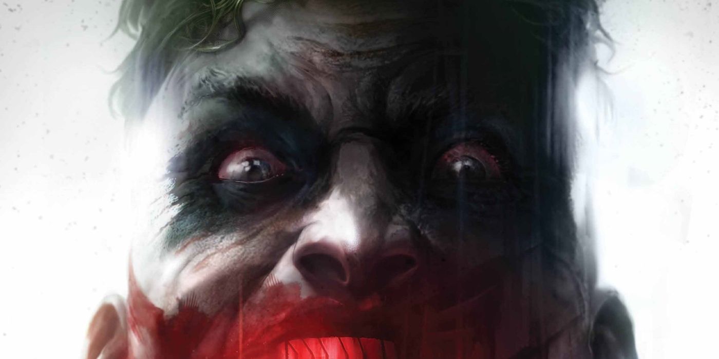 Joker Criminal Sanity Eyes Comic Art
