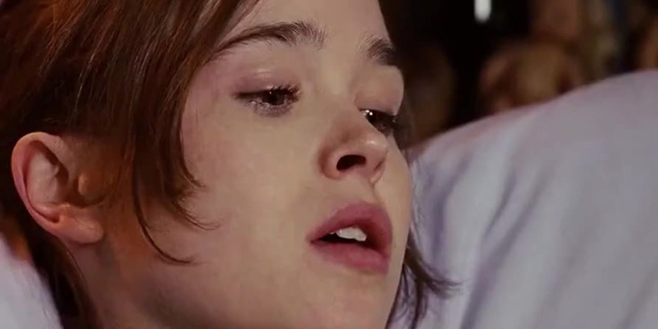 elliot page as juno in hospital bed