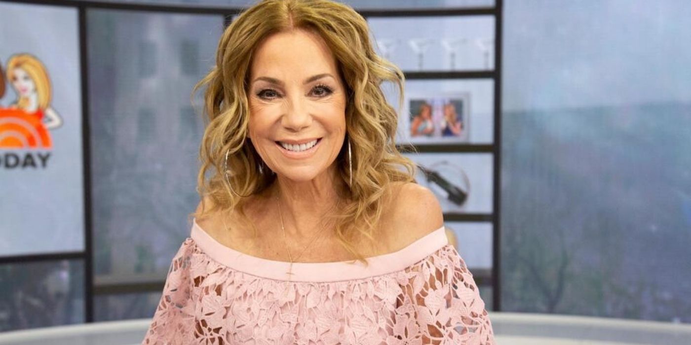 Kathie Lee Gifford on the Today Show Set Smiling