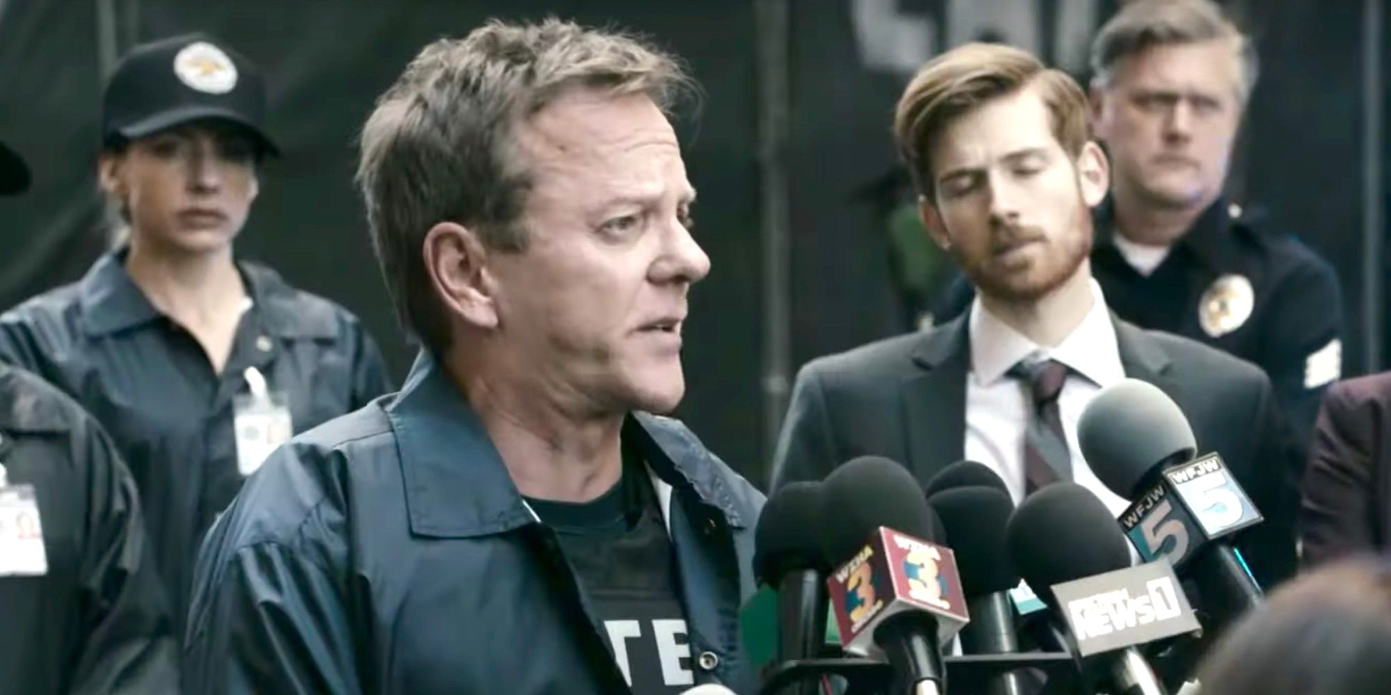 Kiefer Sutherland in Quibi's The Fugitive