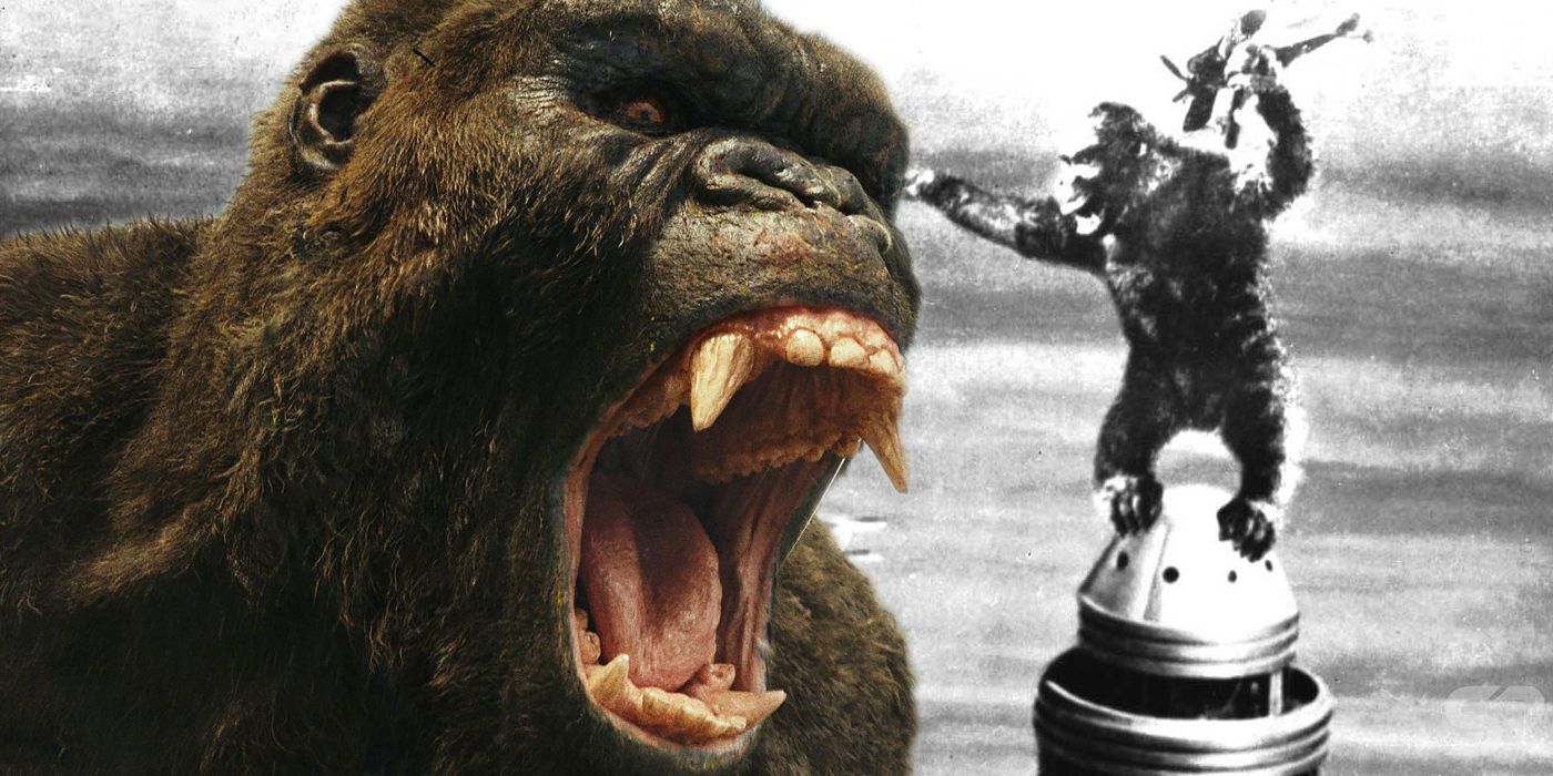 King Kong 1933 and Kong Skull Island Movies