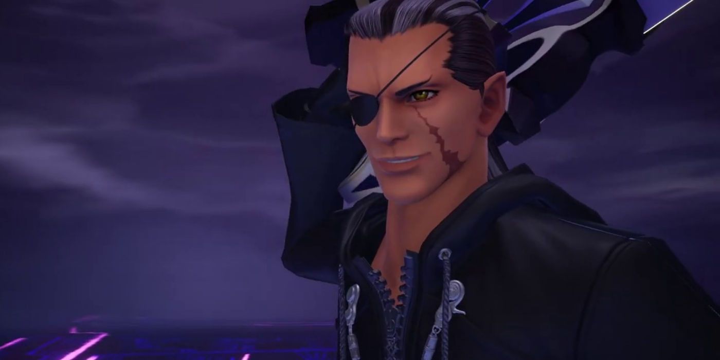 Kingdom Hearts 3 Remind features Xigbar's bonus boss fight.