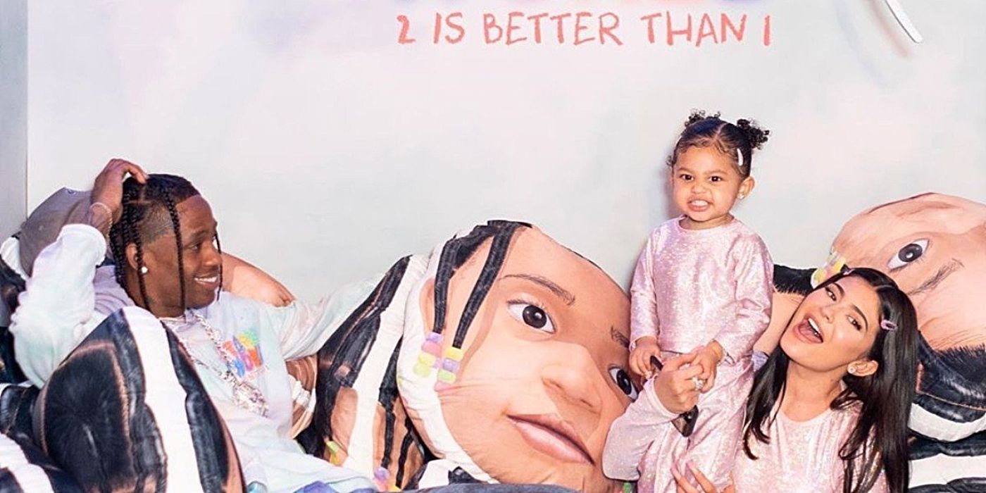 DJ Khaled gifts Stormi with first Chanel bag at Kylie Jenner and Travis  Scott's Stormi World party