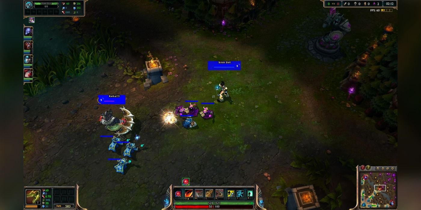League of Legends UI
