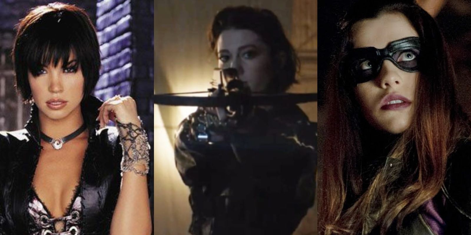 Live Action Huntress By Ashley Scott Mary Elizabeth Winstead And Jessica De Gouw