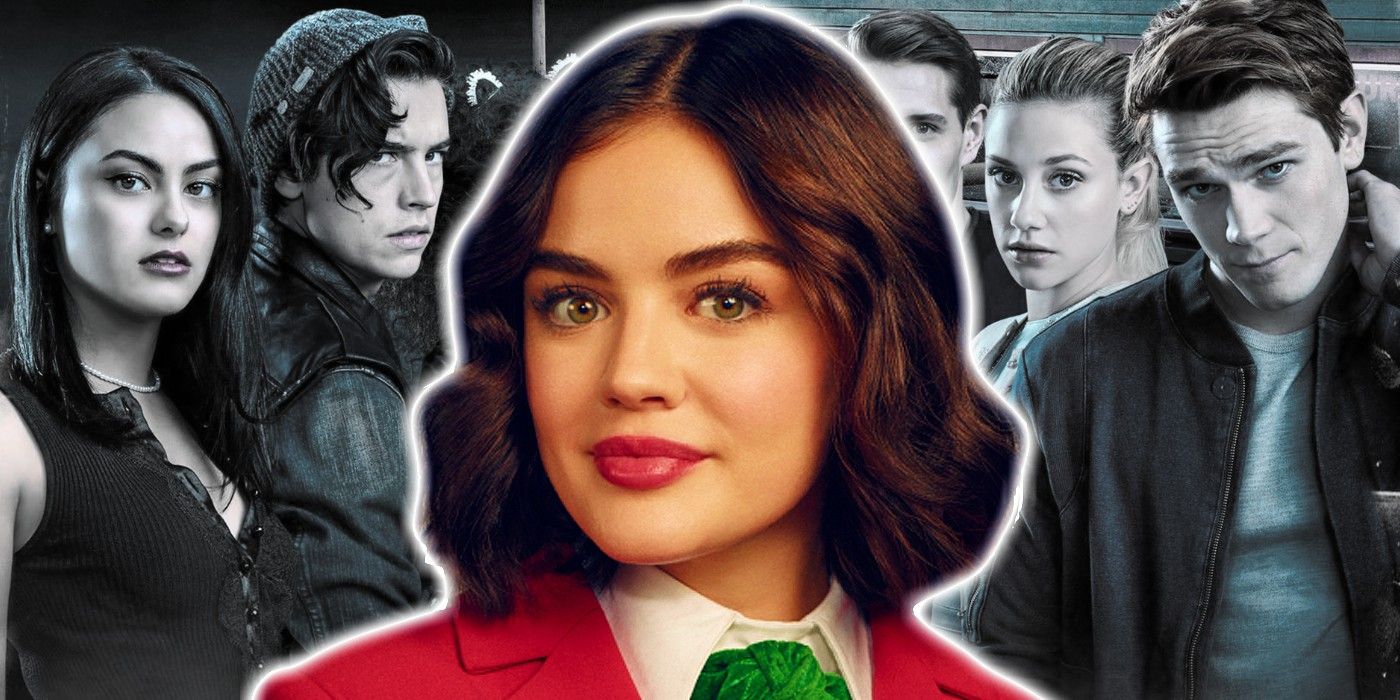 Lucy Hale as Katy Keene and Riverdale cast